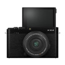 Fujifilm X-E4 Digital Camera with XF 27mm f/2.8 R WR Lens Kit (Black)