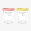 Ninja® CREAMi® Pints 4 Pack, Compatible with NC299AMZ & NC300s Series CREAMi® Ice Cream Makers