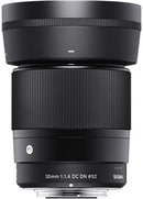 Sigma 30mm F1.4 DC DN Contemporary Lens (Sony E)
