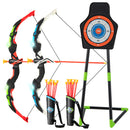 Youth Archery Bow Set With LED Light Up Bow and 20 Suction Cup Arrows for Kids