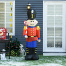 6ft Christmas Inflatable Nutcracker Toy Soldier with Candy Cane