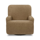 Extra Wide Recliner and Swivel Glider - Cortado Shearling