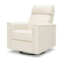 Willa Deluxe Power Recliner and Swivel Glider with Heat and Massage - Performance Ivory Boucle