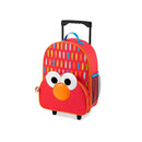 Sesame Street Toddler Kids Carry-On Rolling Luggage - Elmo