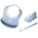 Baby Feeding Set, 3 pcs - Powder Blue