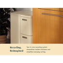 45L 2-Drawer Recycling Bin - Emerald