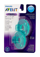 Super Soothie Pacifier, Green, 3+ months, 2 Pack, SCF192/05