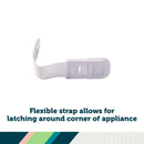 Multi-Purpose Appliance Lock - 2pk - White