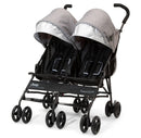 PowerGlyde Side-by-Side Double Stroller - Gray