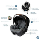 Peri™ 180 Rotating Infant Car Seat - Onyx Wonder