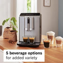 Fully Automatic Espresso Machine - Dark Silver