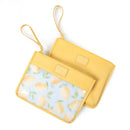 Leatherette Snack Pouch Sack 2pk - Lemons