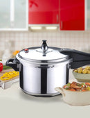 Stove Top Pressure Cooker - 6 Quart Aluminum