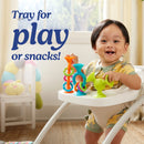 Jumpstart 4-in-1 Infant Activity Bouncer Baby Bouncer Seat - Pristine, Blue
