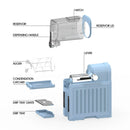 2.6L Slushie Machine & Soft Serve Ice Cream Maker with Rapid Freezing Technology - Blue