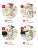 Baby Walker 4-in-1 Sit to Stand Convertible Light Up Music Toy (See description)