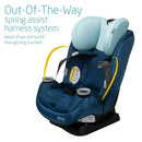 Pria Max All-in-One Convertible Car Seat Tetra Blue