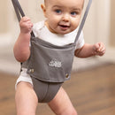 Saddle Baby Exerciser with Stand - Grey