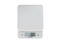 Digital Kitchen Glass Top 11lb Food Scale Silver