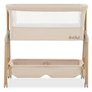 Lullaby Portable Bassinet with Wheels - Beige