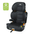 KidFit ClearTex Plus 2-in-1 Belt Positioning High Back Booster Car Seat - Obsidian