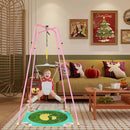 Baby Jumper with Stand - Peach
