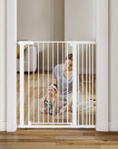 42" Extra Tall Baby Gate - White