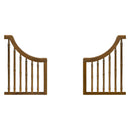 Liberty 4-in-1 Toddler Bed Conversion Kit - Natural Walnut