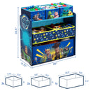 6 Bin Design and Store Toy Organizer - Pixar Toy Story 4