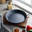 15” Pre-seasoned Carbon Steel Paella Pan