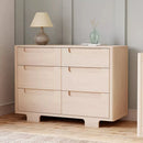 Yuzu 6-Drawer Dresser in Washed Natural