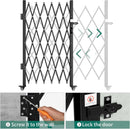 50" H x 75" W Door Gate - Black