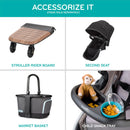 Pivot Xpand Travel System with LiteMax Infant Car Seat - Sabino Gray