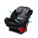 One4Life Click Tight All-In-One Convertible Car Seat - Graphite Onyx