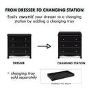 Kalani 3-Drawer Dresser - Ebony