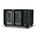 Digital French Door Air Fryer Toaster Oven - Black