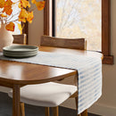 72"x14" Table Runner - Blue Striped