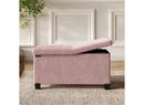 Storage Ottoman Bench - Pink