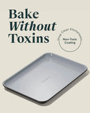 Nonstick Ceramic Small Baking Sheet (9x13”) – Black