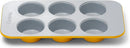 6c Nonstick Ceramic Muffin Pan - Marigold