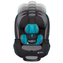 Grow and Go All-in-One Convertible Car Seat - Green Gable