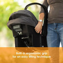 EZ Ride Travel System with EZ-Lift Car Seat - Dash Pink