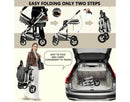 Convertible Baby Stroller - Dark Grey