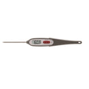 Compact Instant-Read Pen Style Digital Kitchen Meat Thermometer: Stainless Steel, Digital Display, -40 to 450°F