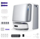 FREO Z Ultra Robot Vacuum and Mop With Accessory Pack Bundle, Silver