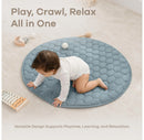 Kids Play Mat - Soft and Comfortable Non-Slip Mat - Pacific Blue