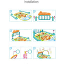 Baby Play Mat Newborn Piano Toys Music Gym Floor Playmat Infants