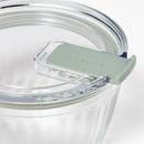 4pc (Set of 2) 2c Round Glass Food Storage Container