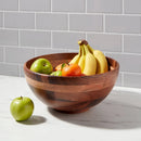 Wood Signature Serving Bowl