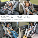 One4Life Slim All-in-One Convertible Car Seat with ClickTight - Parchment